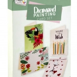 Diamantové maľovanie blahoželanie s obálkami