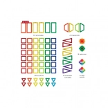 Geosmart magnetická stavebnica vesmírna stanica