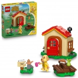 lego animal crossing útulný domček goldie