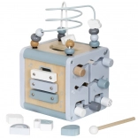 Multikostka drevená vzdelávacia kocka Montessori