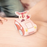 Lilliputiens - Točiace autíčko s lanečkou Stellou