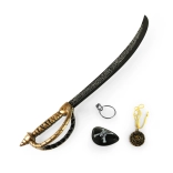pirátcka šabľa s doplnkami na prezliekanie