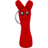 Bludišťák kľúčenka červená