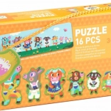 DJECO Puzzle Veľkí a Malí na Farme