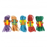 Súprava pestrofarebných skákacích gúm Small Foot