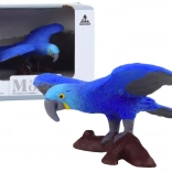 Figúrka modrej ary – zvieratá sveta