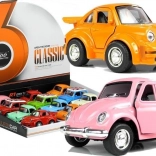 Klasické kovové autíčko s efektmi zvuku