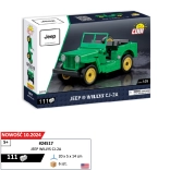 Model JEEP WILLYS CJ-2A 1:35 stavebnica COBI