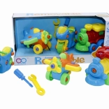 Súprava skrutkovacích vozidiel pre deti