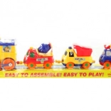 Mašinka na batérie s magnetickými vagónikmi, 32 cm