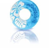 Nafukovací kruh 91 cm s havajským kvetinovým motívom INTEX