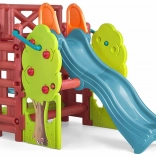 Feber detské ihrisko so šmýkačkou a stolíkom Wood House
