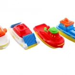 Farebná plastová loďka do vody