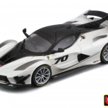 kovový model auta bburago ferrari fxx-k evo 2017 1:43 biela/čierna