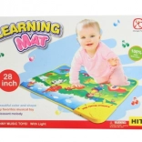 Hudobný koberec so zvieratkami pre deti