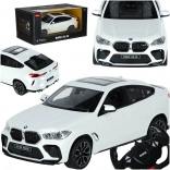 Diaľkovo ovládané auto BMW X6 M 1:14 biele