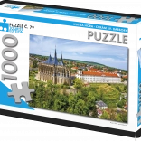 Puzzle 1000 dielikov Kutná Hora Chrám svätej Barbory