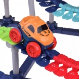 Dlhý pružný závodný autodráhový set 291 dielov s autíčkom