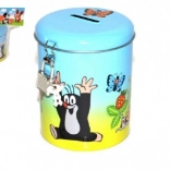 Pokladnička Krtek plechová