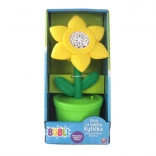 Stroj na bubliny v tvare kvietka - žltý