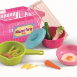 Androni košík s kuchynským príslušenstvom pre deti