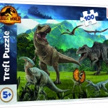 Trefl puzzle 100 dielikov Jurassic World – dinosauří dobrodružstvo
