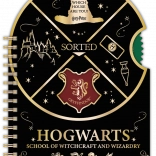 Harry Potter blok so spinnerom Rokfort, linajkovaný