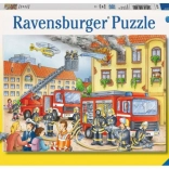 Ravensburger puzzle hasiči, 100 dielikov