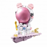 Sluban Pleyerid papierové lietadlo – kreatívna stavebnica s figúrkou