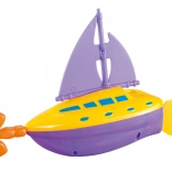 Natáhovacia loď s kotvou do vody