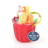 Upratovacia sada pre deti vo vedierku