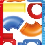 SmartMax magnetická stavebnica Tube, 7 dielov