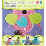 Kreatívna sada – mačací plyšák Mela z filcu