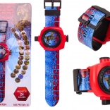 Elektronické hodinky s projektorom dinosaurov – 24 snímok