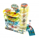 Poschodová garáž s výťahom pre 6 áut so svetelnými a zvukovými efektmi