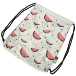 Vak na chrbát s holografickým efektom s motívom melónov