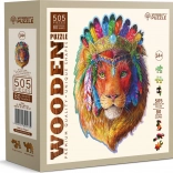 Drevené puzzle WOODEN CITY Mystický lev 505 dielikov