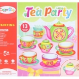 Maľovanie vlastného keramického čajového setu