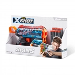 Pištoľ na penové šípky X-SHOT SKINS FLUX, 8 šípok