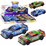 Závodné auto s trecím pohonom svetlá zvuky