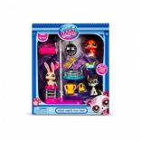 Littlest Pet Shop Disco Nights – sada figúrok s 3 zvieratkami