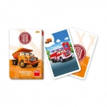 Detská kartová hra Čierny Peter s motívom Tatra