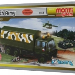 Stavebnica Monti System MS 11 Czech Army Tatra 815 1:48 v krabici 22x15x6 cm