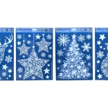 Vianočná okenná dekorácia 41x29 cm