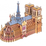Drevené 3D puzzle Katedrála Notre-Dame