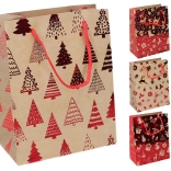 Malá vianočná darčeková taška