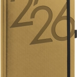 Týždenné diáre v zlatej farbe 2026