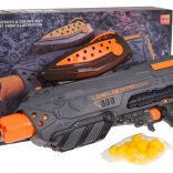 Poloautomatická pištoľ BLAZE STORM na penové guľôčky, sivá