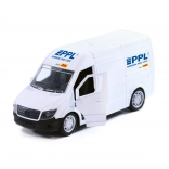 Kovové auto PPL s otváracími dverami