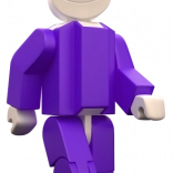 Sada figúrok Seváček fialový SEVA – veľký a malý